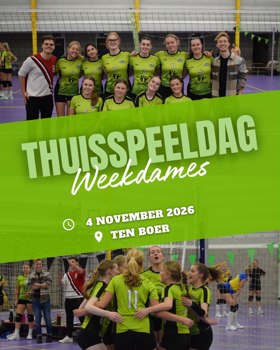 Thuisspeeldag Weekdames 