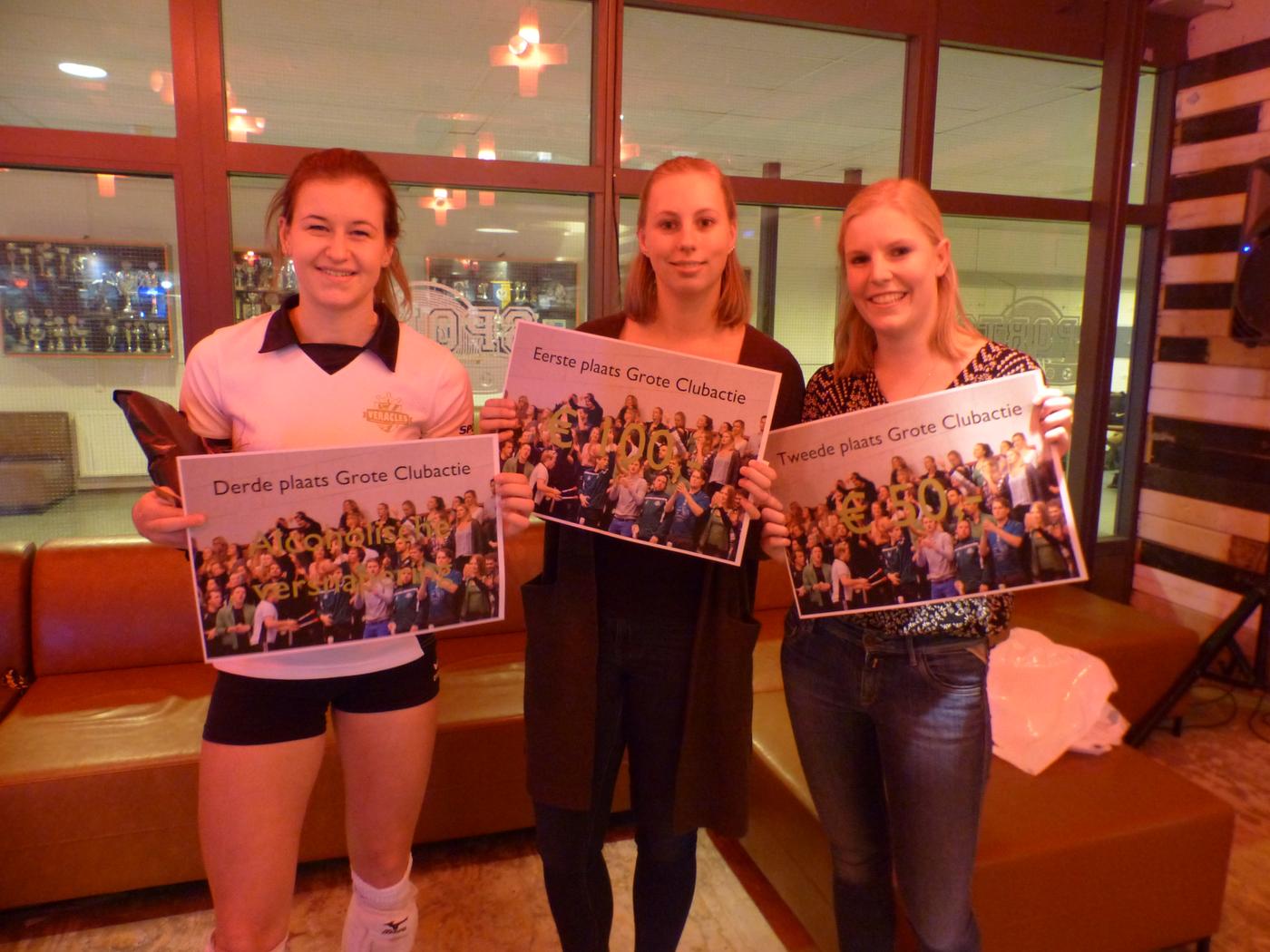 Winnaars Grote Clubactie