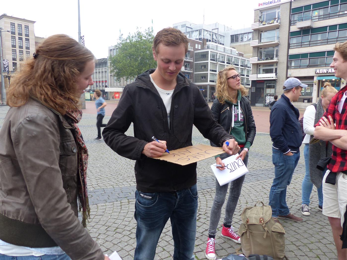 Succesvolle liftwedstrijd naar Leipzig