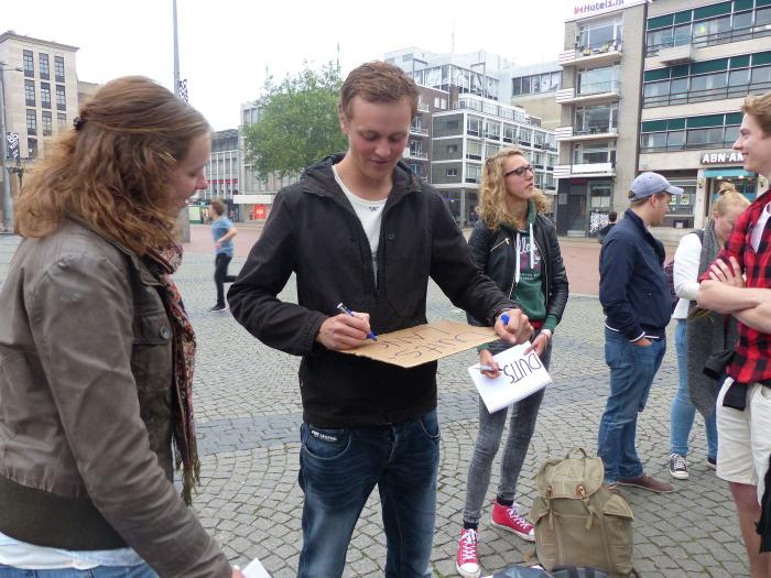 Succesvolle liftwedstrijd naar Leipzig