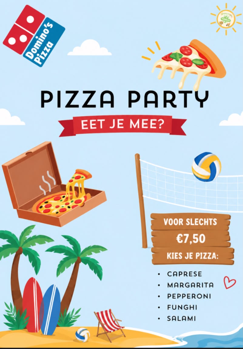 Pizza vol Liefde - Veracles Open Beachfestival