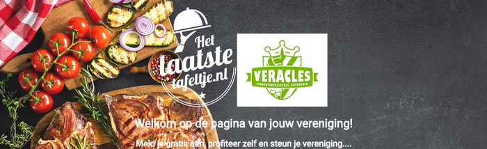 Het laatste tafeltje in samenwerking met Veracles