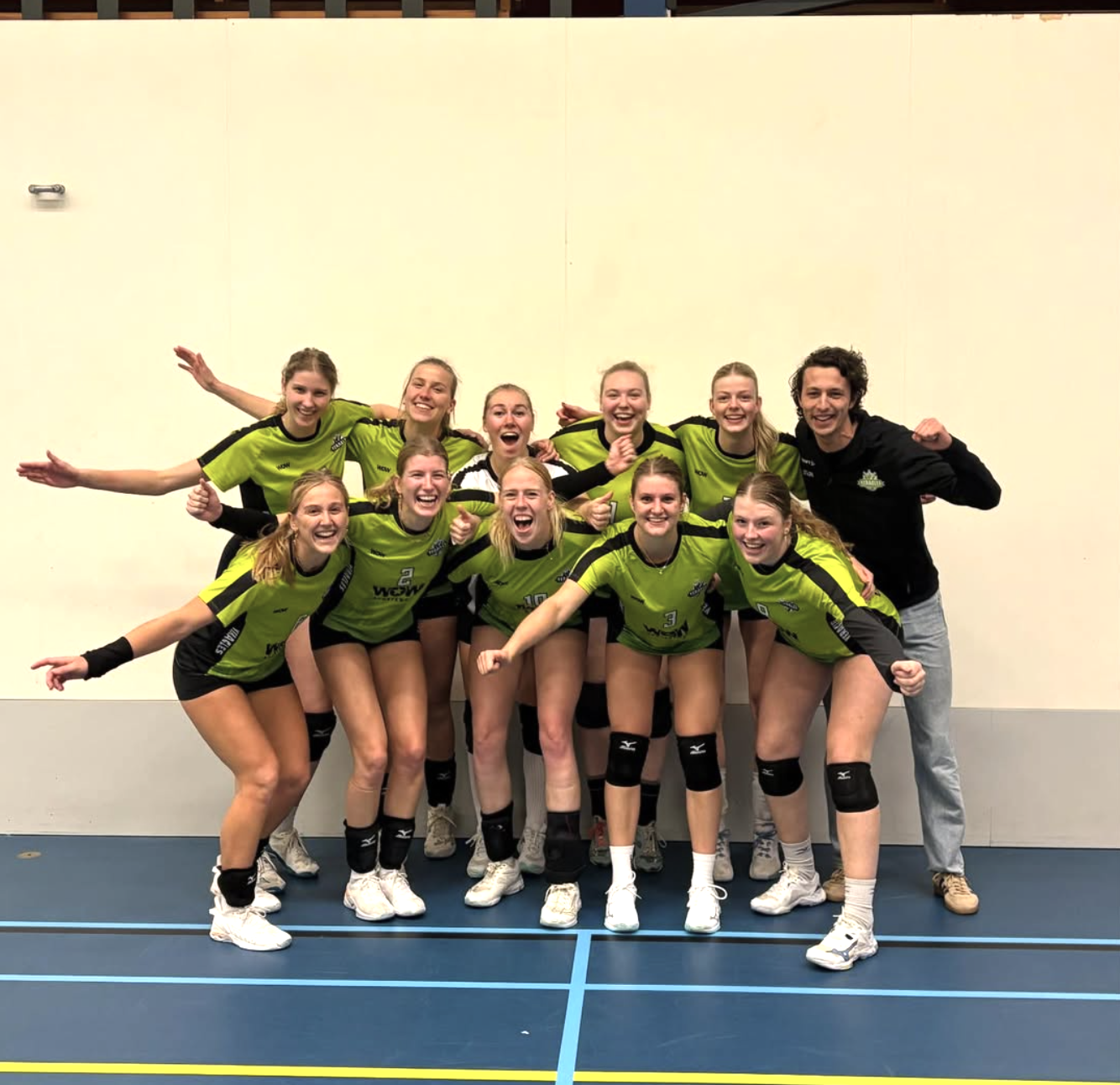 Dames 1, Dames 4 én Heren 2 door naar de kwartfinale van de bekerwedstrijden!
