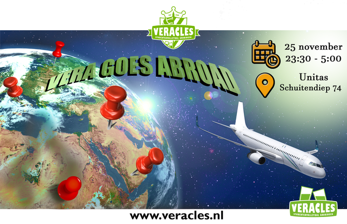 Feestje: Vera goes abroad
