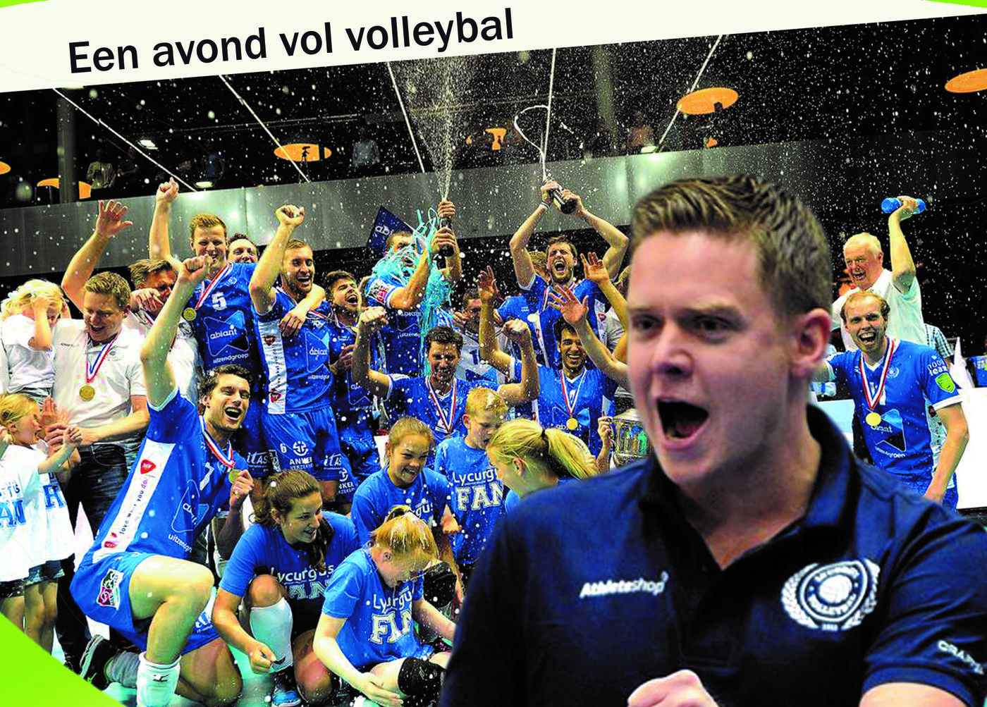Een avond vol volleybal en Arjan Taaij