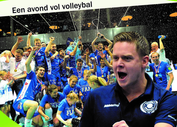 Een avond vol volleybal en Arjan Taaij