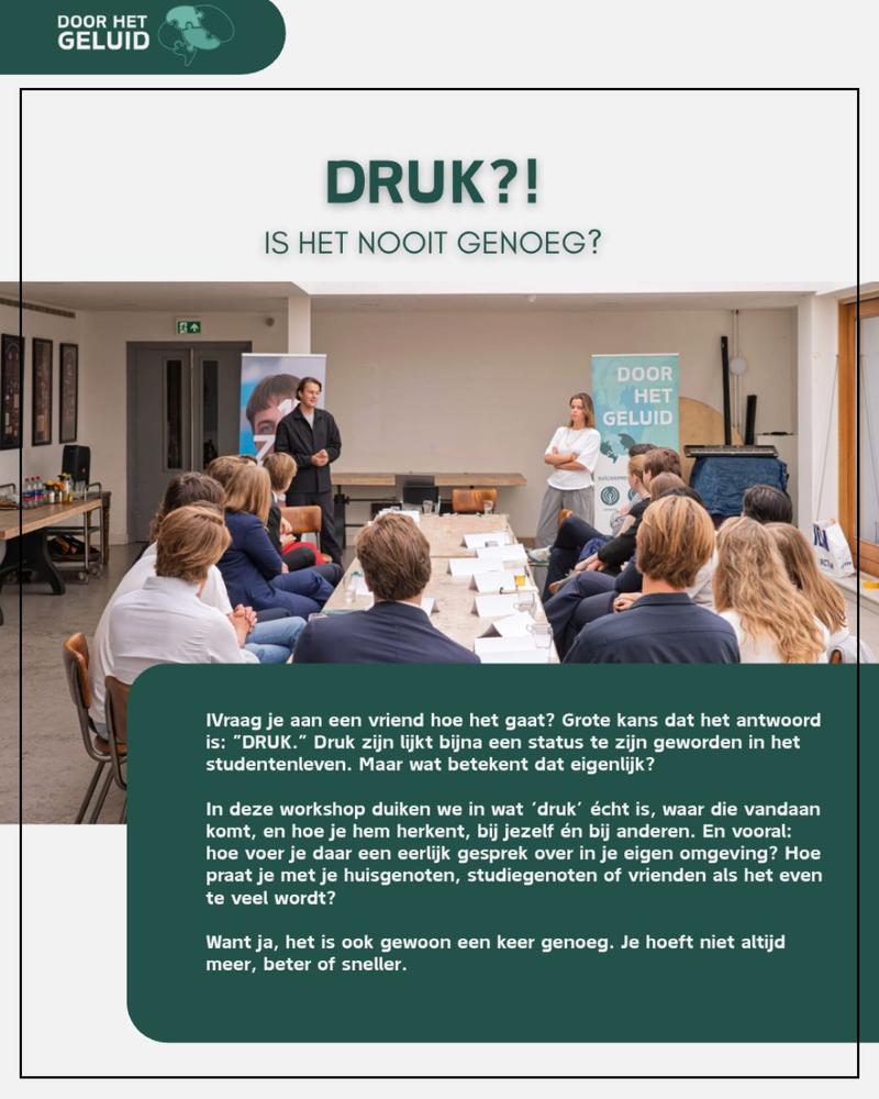 Workshop DRUK?!